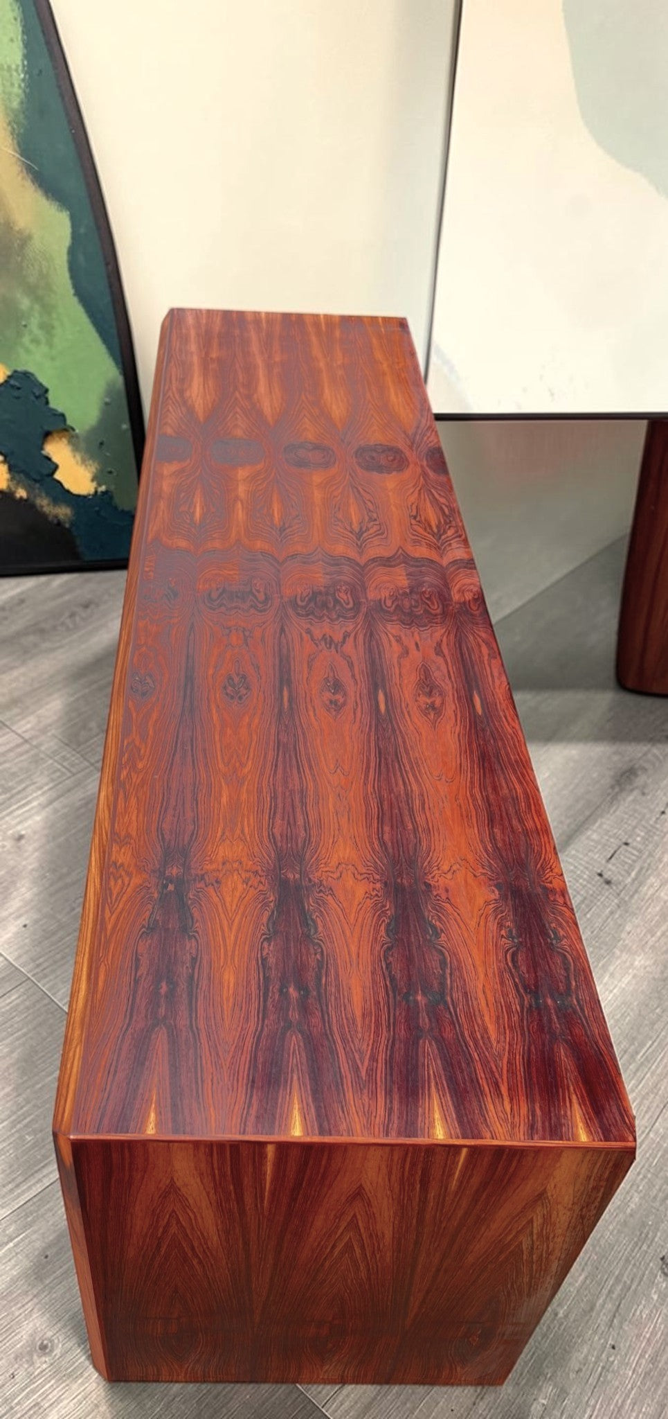 REFINISHED Danish Mid Century Modern Rosewood Sideboard 70
