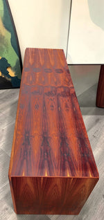 REFINISHED Danish Mid Century Modern Rosewood Sideboard 70