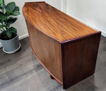 RESTORED Danish MCM Rosewood Tambour Credenza by J. Andersen for C. Linneberg 79