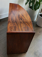 RESTORED Danish MCM Rosewood Tambour Credenza by J. Andersen for C. Linneberg 79