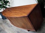 RESTORED Danish MCM Rosewood Tambour Credenza by J. Andersen for C. Linneberg 79