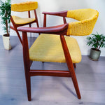 REFINISHED Danish Mid Century Modern Teak Armchair by Th. Harlev 6