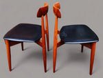 6 REFINISHED Danish MCM Teak Chairs by H.W. Klein for Bramin, REUPHOLSTERED 6