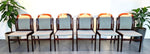 6 RESTORED Danish Mid Century Modern Rosewood Chairs 10
