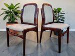 6 RESTORED Danish Mid Century Modern Rosewood Chairs 12