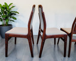 6 RESTORED Danish Mid Century Modern Rosewood Chairs 3