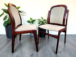 6 RESTORED Danish Mid Century Modern Rosewood Chairs 5