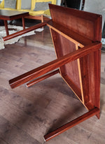 REFINISHED Danish Mid Century Modern Rosewood Coffee or Accent Table by Tarm Stole 10