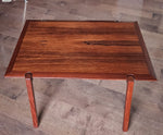 REFINISHED Danish Mid Century Modern Rosewood Coffee or Accent Table by Tarm Stole 2