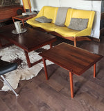 REFINISHED Danish Mid Century Modern Rosewood Coffee or Accent Table by Tarm Stole 6