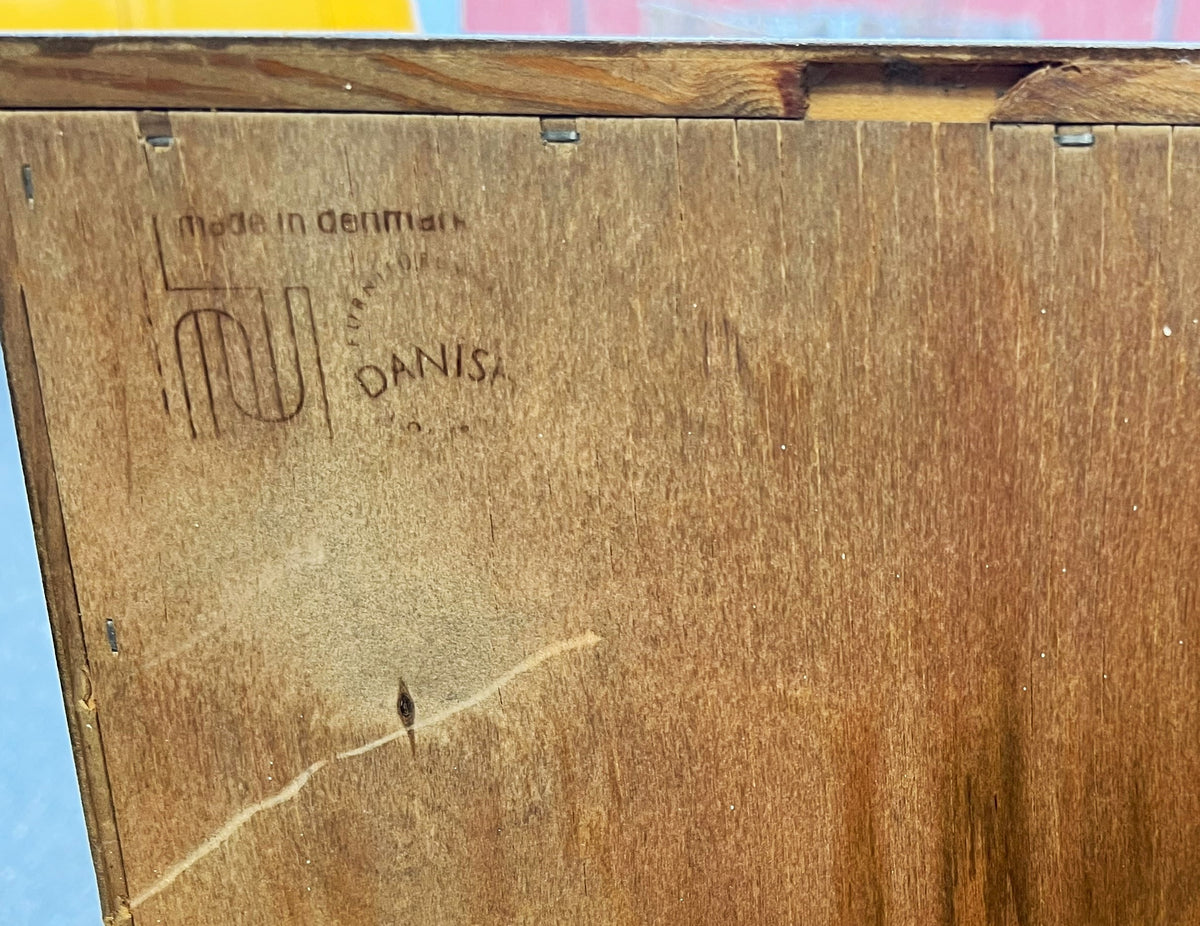 RESTORED Danish MCM Brazilian Rosewood Credenza by Poul Hundevad, 54