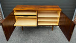 RESTORED Danish MCM Brazilian Rosewood Credenza by Poul Hundevad, 54