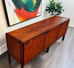 RESTORED Danish MCM Rosewood Sideboard by Ib Kofod Larsen for Faarup 6 ft 3