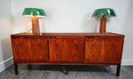 RESTORED Danish MCM Rosewood Sideboard by Ib Kofod Larsen for Faarup 6 ft 6