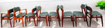 6 REFINISHED will be REUPHOLSTERED Danish MCM Rosewood Chairs by Erik Buch #49 4