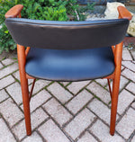 REFINISHED REUPHOLSTERED MCM Teak Armchair by Kai Kristiansen for Korup Stolefabrik, 3 available 10