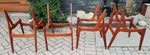 Choose Fabric***REFINISHED Danish Mid Century Modern Teak Chairs Swivel-Back by Arne Vodder 11