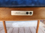 4 REFINISHED REUPHOLSTERED Danish Mid Century Modern Teak Chairs by Erik Buch 10