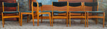 6 RESTORED REUPHOLSTERED in wool mohair Danish Mid Century Modern Teak Chairs by Erik Buch 7
