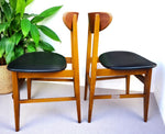 4 RESTORED Danish Mid Century Modern Teak Chairs by Farstrup 8