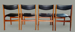 4 RESTORED Danish MCM Teak Chairs by Erik Buch for Anderstrup 2