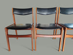 4 RESTORED Danish MCM Teak Chairs by Erik Buch for Anderstrup 9