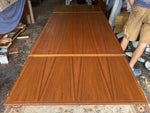 REFINISHED Danish MCM Teak Draw Leaf Table by H. Kjaernulf 51