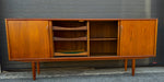 REFINISHED Danish Mid Century Modern Teak Sideboard by Gunni Omann for Axel Christensen 79