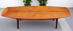 REFINISHED Danish MCM Teak Surfboard Coffee Table by A.H. Olsen for Mogens Kold 63