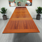 Danish Mid Century Modern Teak Draw Leaf Table by Skovby 71