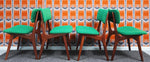 4 REUPHOLSTERED Danish Mid Century Modern Teak Chairs by Arne Hovmand Olsen 1