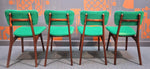 4 REUPHOLSTERED Danish Mid Century Modern Teak Chairs by Arne Hovmand Olsen 9