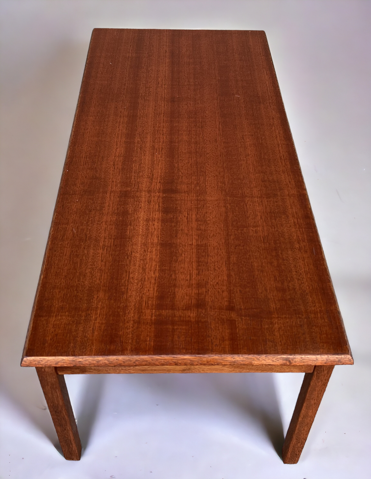 REFINISHED Set of Danish Mid Century Modern coffee table & 2 end tables