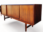 REFINISHED Danish MCM Brazilian Rosewood Sideboard by E.W.Bach  77