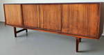 REFINISHED Danish MCM Brazilian Rosewood Sideboard by E.W.Bach  77