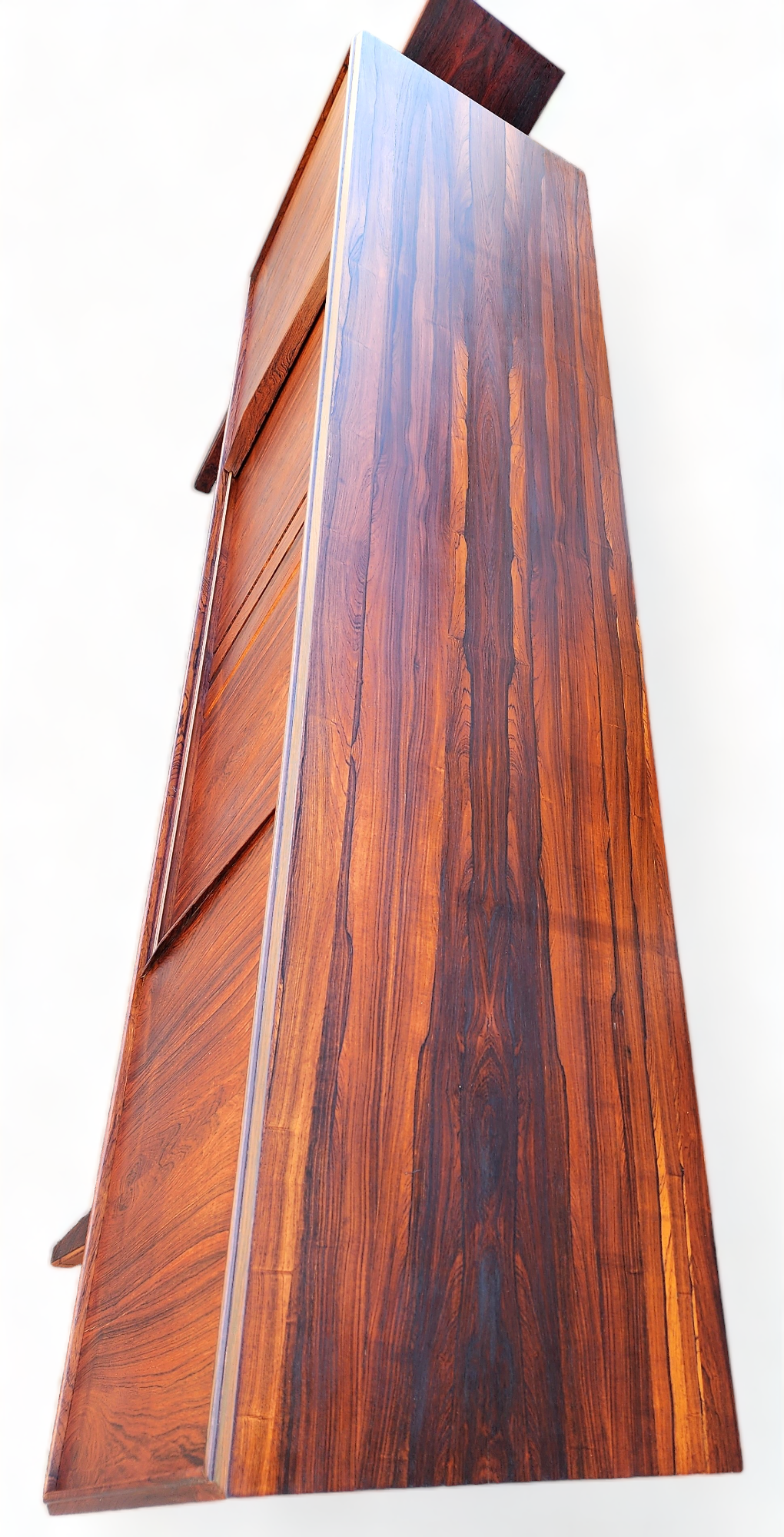 REFINISHED Danish MCM Brazilian Rosewood Sideboard by E.W.Bach  77
