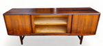 REFINISHED Danish MCM Brazilian Rosewood Sideboard by E.W.Bach  77