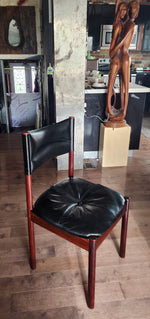 Danish Mid-Century Modern Teak & Leather Modus Chair by Kristian Solmer Vedel 7