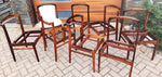 Choose Fabric***8 RESTORED Danish MCM Rosewood Chairs by Erik Buch 14