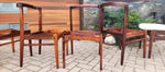 Choose Fabric***8 RESTORED Danish MCM Rosewood Chairs by Erik Buch 16
