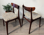 4 RESTORED Danish Mid Century Modern Rosewood Chairs by Schiønning & Elgaard 8