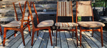 Choose Fabric! 6 RESTORED Danish Mid Century Modern Brazilian Rosewood Chairs 12