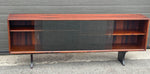 RESTORED Danish MCM Rosewood Bookcase Display TV Media Console 71