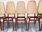 8 RESTORED Danish MCM Teak Shield Back Chairs by A. H. Olsen, will be REUPHOLSTERED 13