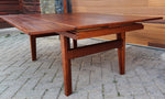 REFINISHED Danish Mid Century Modern Metamorphic Teak ‘Elevator’ Table by Kai Kristiansen, 3 Tables in 1 13