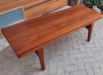 REFINISHED Danish Mid Century Modern Metamorphic Teak ‘Elevator’ Table by Kai Kristiansen, 3 Tables in 1 12