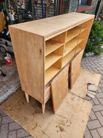 REFINISHED Danish Mid Century Modern Teak Highboard 59