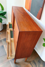REFINISHED Danish Mid Century Modern Teak Highboard 59