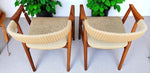 2 REFINISHED Danish Mid Century Modern Teak Armchairs by Th. Harlev (2 pairs available) 10