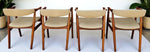 2 REFINISHED Danish Mid Century Modern Teak Armchairs by Th. Harlev (2 pairs available) 3